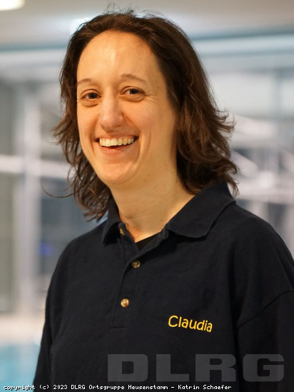 Schwimmtrainerin für Rettungsschwimmer: Claudia Sauer